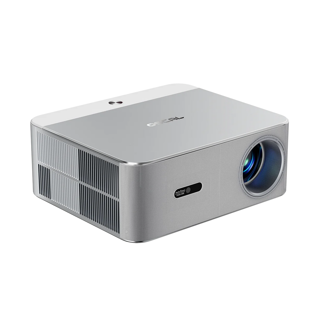 Oscal PV800 Pro Mini Projector 200" 1400 Lumens 4K 1080P LED Home Theater Projector Support AI Voice Control Google TV & Netflix
