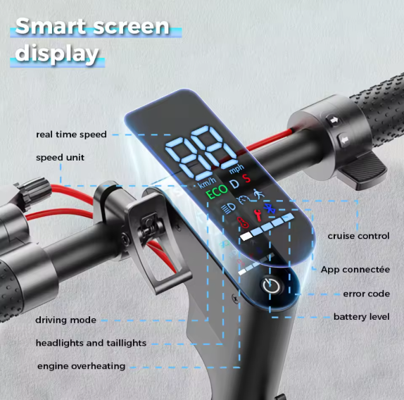 Electric Scooter W7 36V 10.5Ah 650W