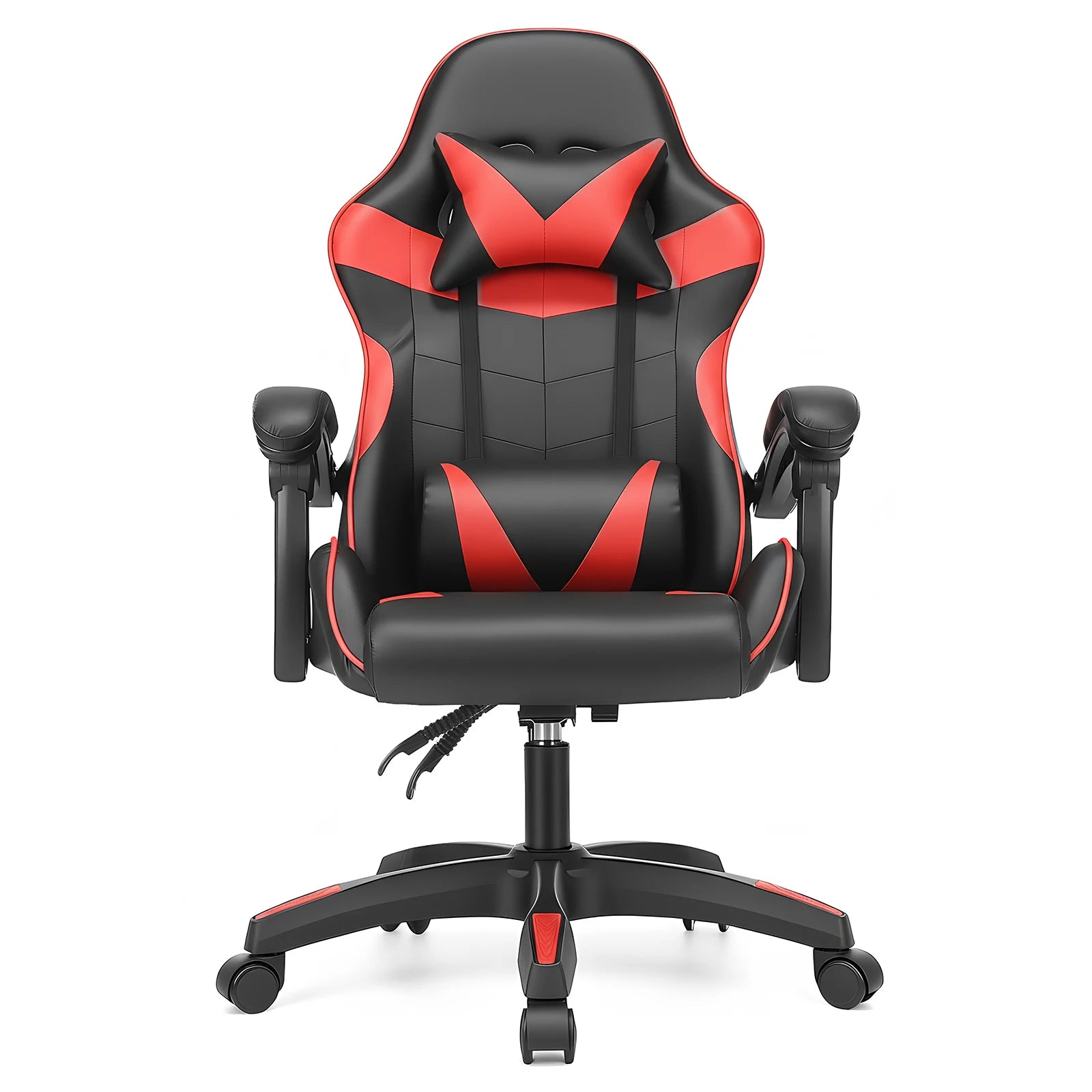 Gaming chair Ergonomic Swivel Chair Height Adjustable Office Chair Headrest Loin Pillow Padded Gaming armchair up to 150kg