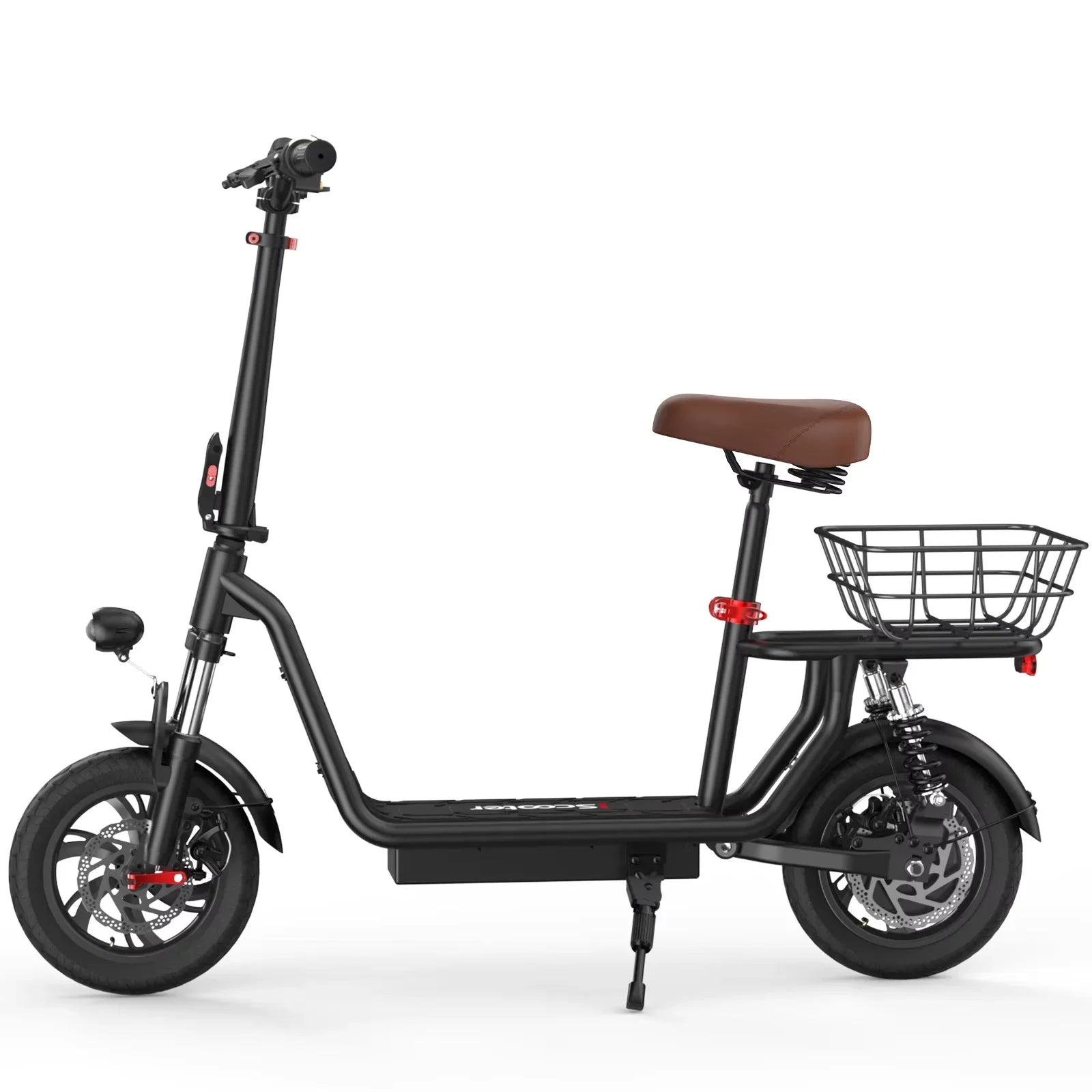 ISCOOTER I12 Adult Electric Scooter 500W Motor E- Scooter 36V7.5AH Battery 12 Inch Road Tire E-Scooter