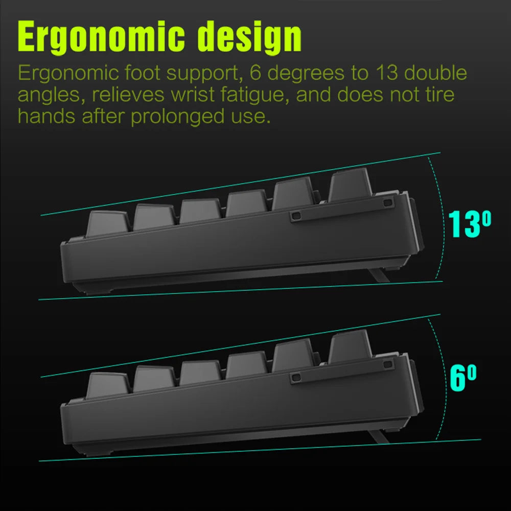 MRSVI K1 PRO Visual LCD AI Keyboard 80% Gaming Mechanical Keyboard Macro Red Axis Wired Detachable Cable RGB Backlight Hot Swap