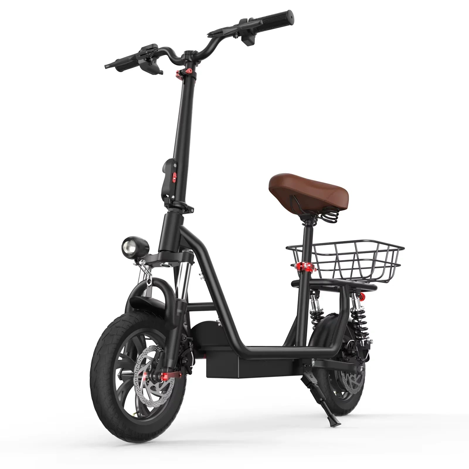 ISCOOTER I12 Adult Electric Scooter 500W Motor E- Scooter 36V7.5AH Battery 12 Inch Road Tire E-Scooter