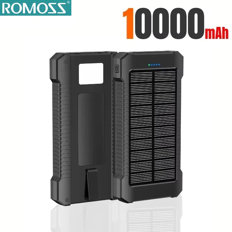 ROMOSS 120W 500000mAh Solar Power Bank Portable Large Capacity Super Fast Charging Outdoor External Battery for iPhone 17/16/15