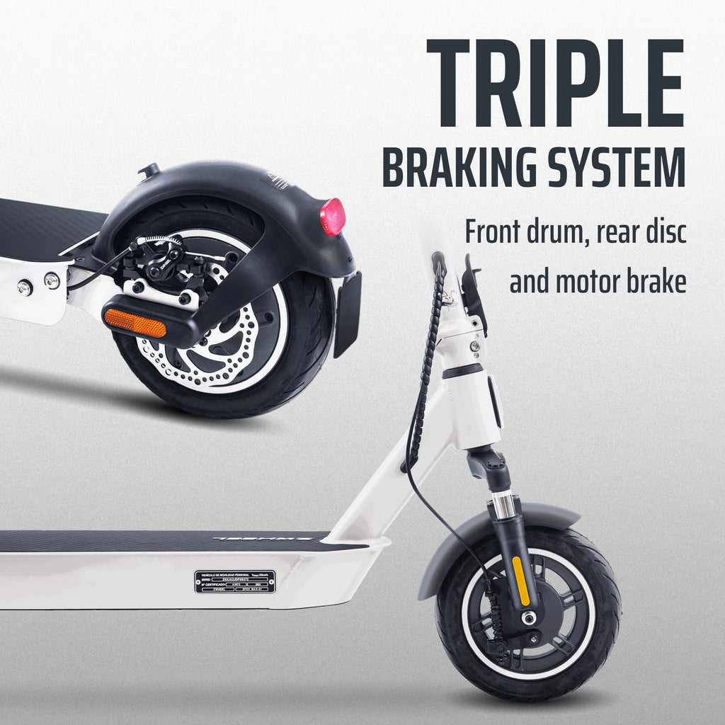 ZWHEEL ZFox Max Electric Scooter 50Km Long Range 800W Max Motor 10 Inch Tires 15Ah Battery Colorful Foldable Adult E-Scooter