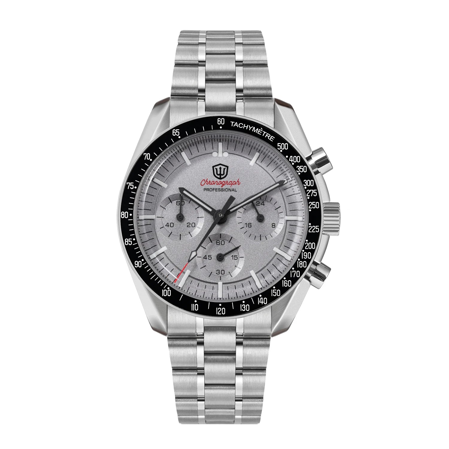 Watchdives New Wd1863 Quartz Men Watch VK63 Chronograph Bubble Sapphire Waterproof 39Mm Steel Top Brand Luxury Business Watch