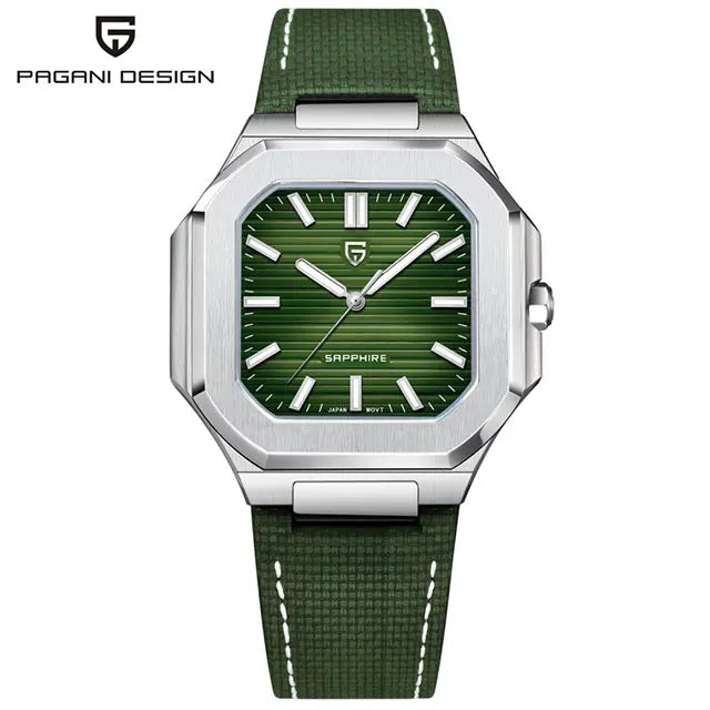 PAGANI DESIGN New Quartz Men's Watch Stainless Steel Sports Waterproof Men Watches Luxury Fashion Sapphire Glass Watch For Men's