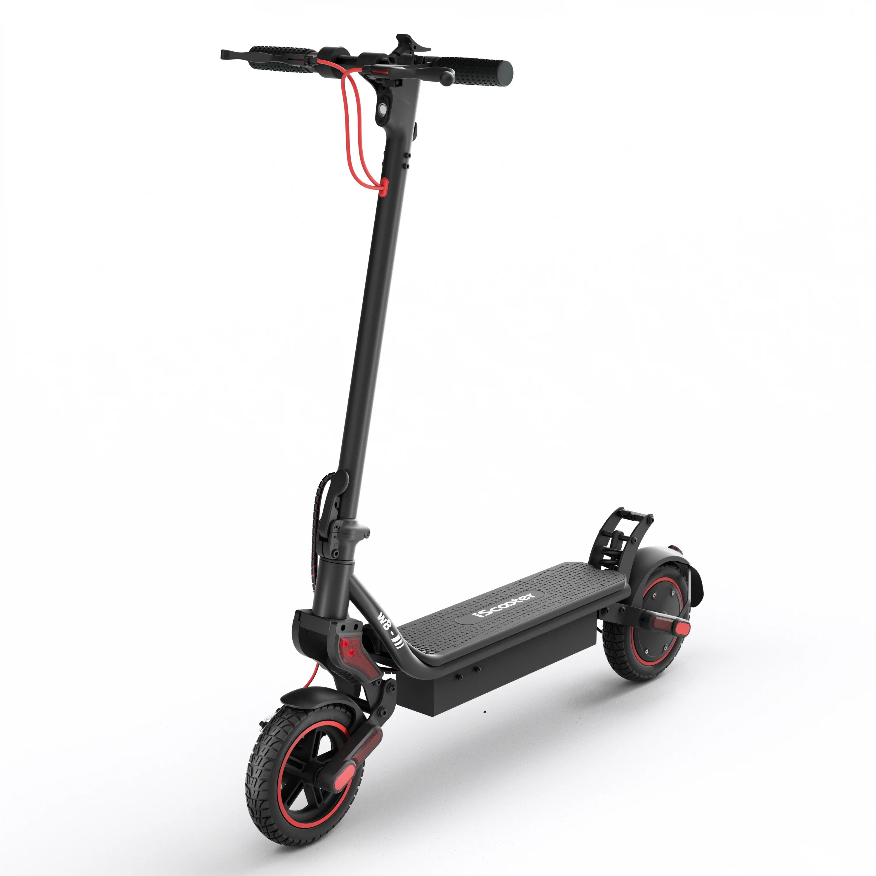 ISCOOTER W8 Adult Electric Scooter 500W Motor E-Scooter 48V10.4AH Battery E-Scooter 9.3 inch Off Road Tire Electric Scooter