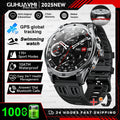 2025 New Military T-Rex 3 Ultra GPS Smart Watch 1000mAh Battery 10ATM Waterproof Compass Flashlight Sports trackr Smartwatch Men