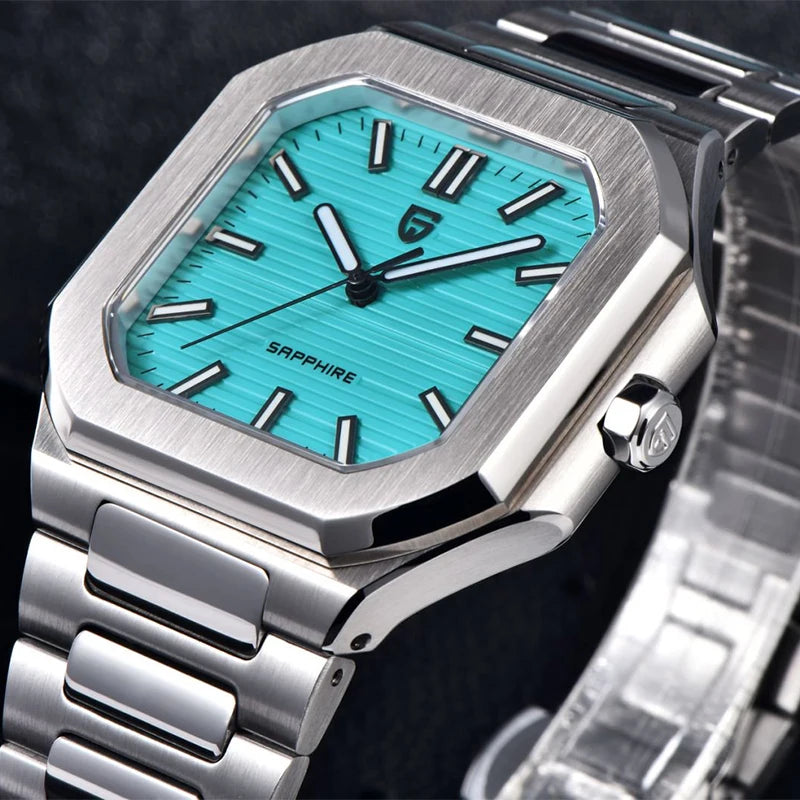 PAGANI DESIGN New Quartz Men's Watch Stainless Steel Sports Waterproof Men Watches Luxury Fashion Sapphire Glass Watch For Men's