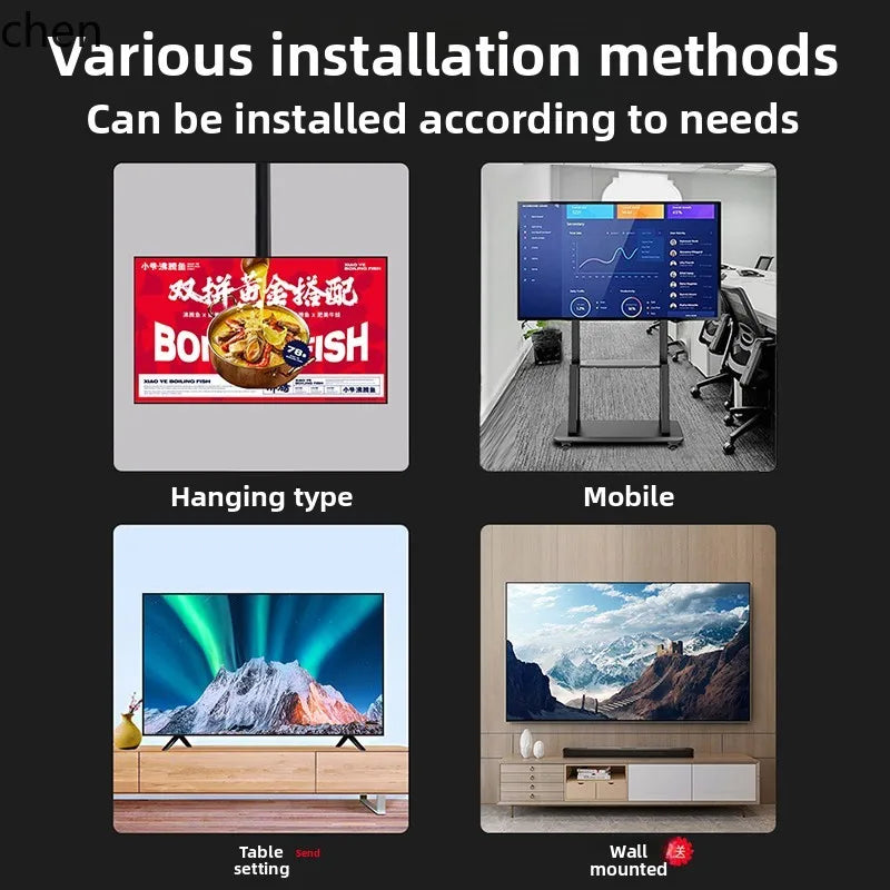 HXL 8K Ultra HD Home LCD TV Full Screen Frameless Network Version