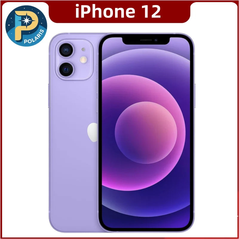 Genuine Apple iPhone 12 64GB/128GB/256GB ROM RAM 4GB 1 SIM+1eSIM Unlocked 5G phone iPhone12