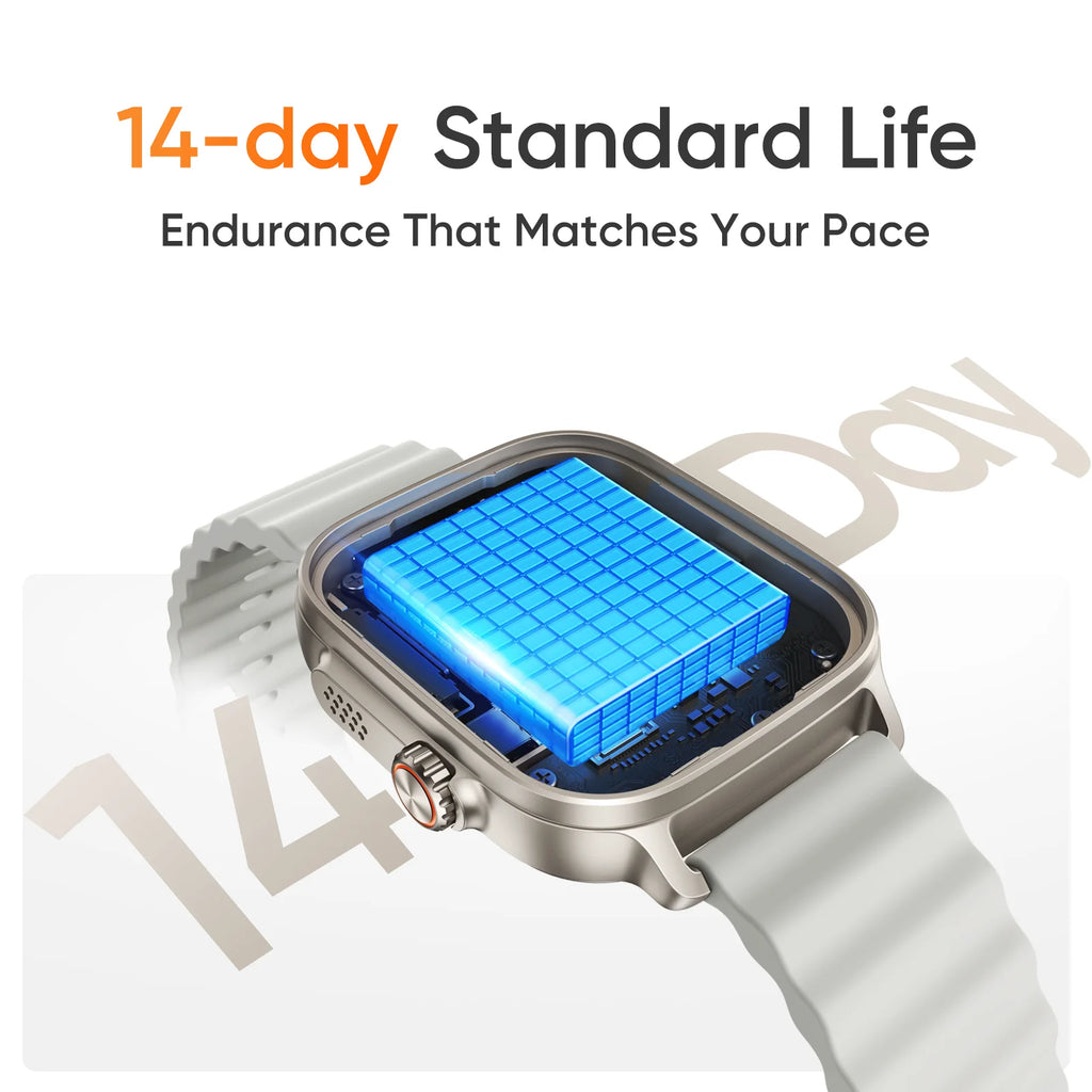 Global Version realme Watch 5 Smartwatch Compass & Independent GPS with 5 GNSS 1.97" AMOLED Display Up to 14-day Battery Life