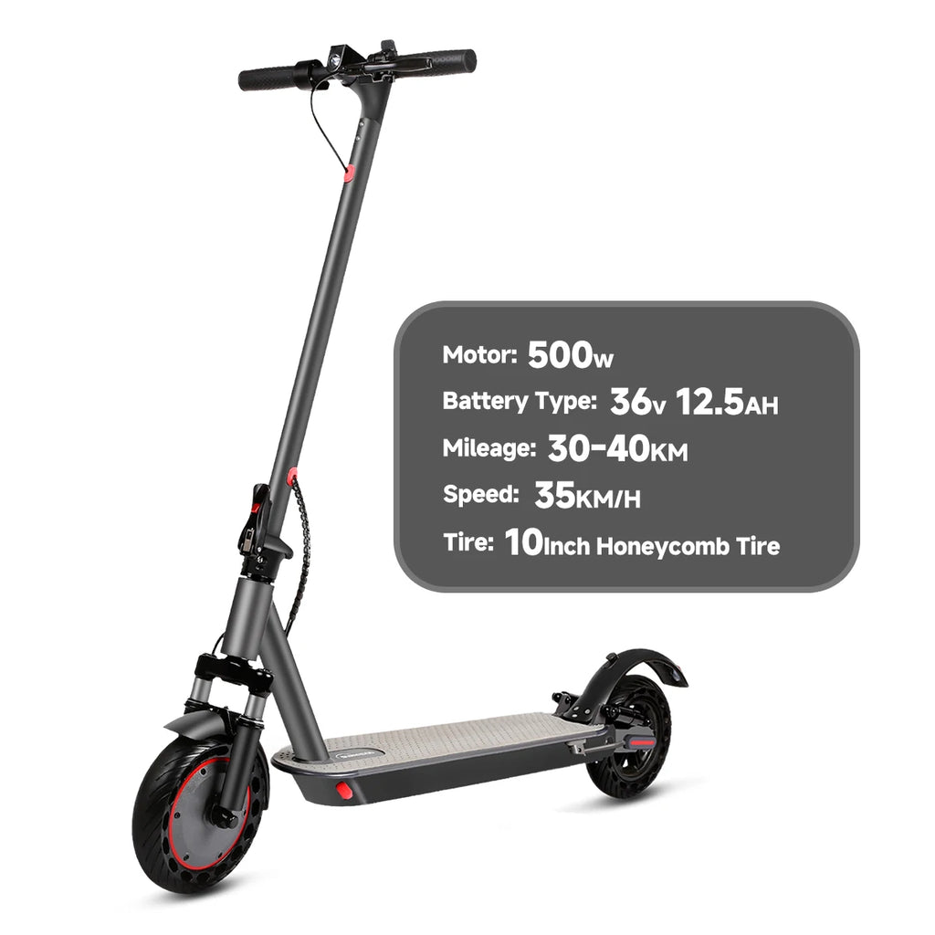 SUNNIGOO N7PRO 350W Adult Electric Scooter With APP 36V 10.4Ah Escooter 30km/h Kick Scooter Lightweight Long Range 30km Scooter