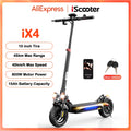 iScooter iX4 Electric Scooter 800W 15Ah Powerful Electric Kick Scooter Anti-skid Off-road Tire  45km Range eScooter 45km/h Speed