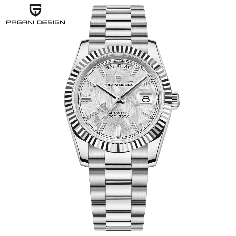 PAGANI DESIGN 2026 New DD36 automatic mechanical men watch Double calendar 36MM Watch For Men sapphire luxury waterproof Watches