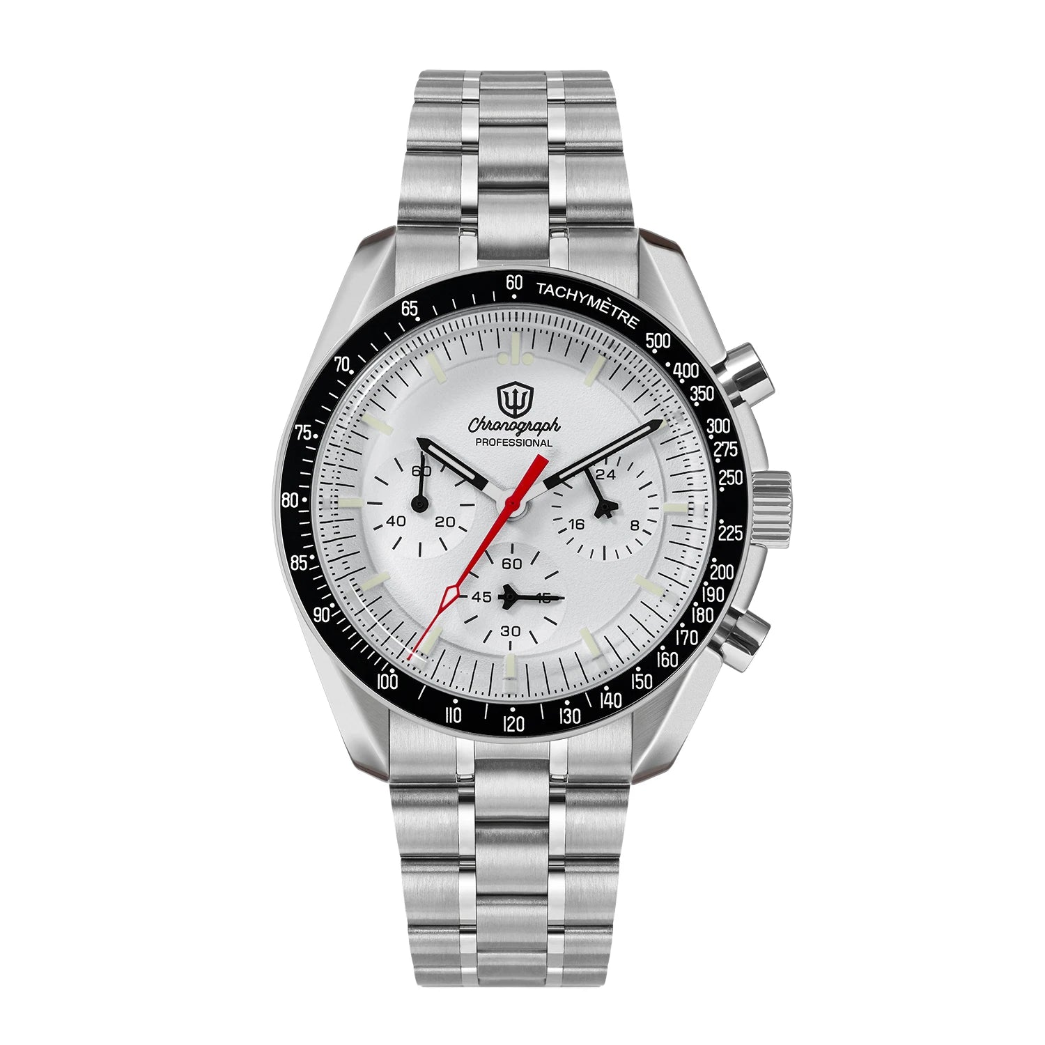 Watchdives New Wd1863 Quartz Men Watch VK63 Chronograph Bubble Sapphire Waterproof 39Mm Steel Top Brand Luxury Business Watch