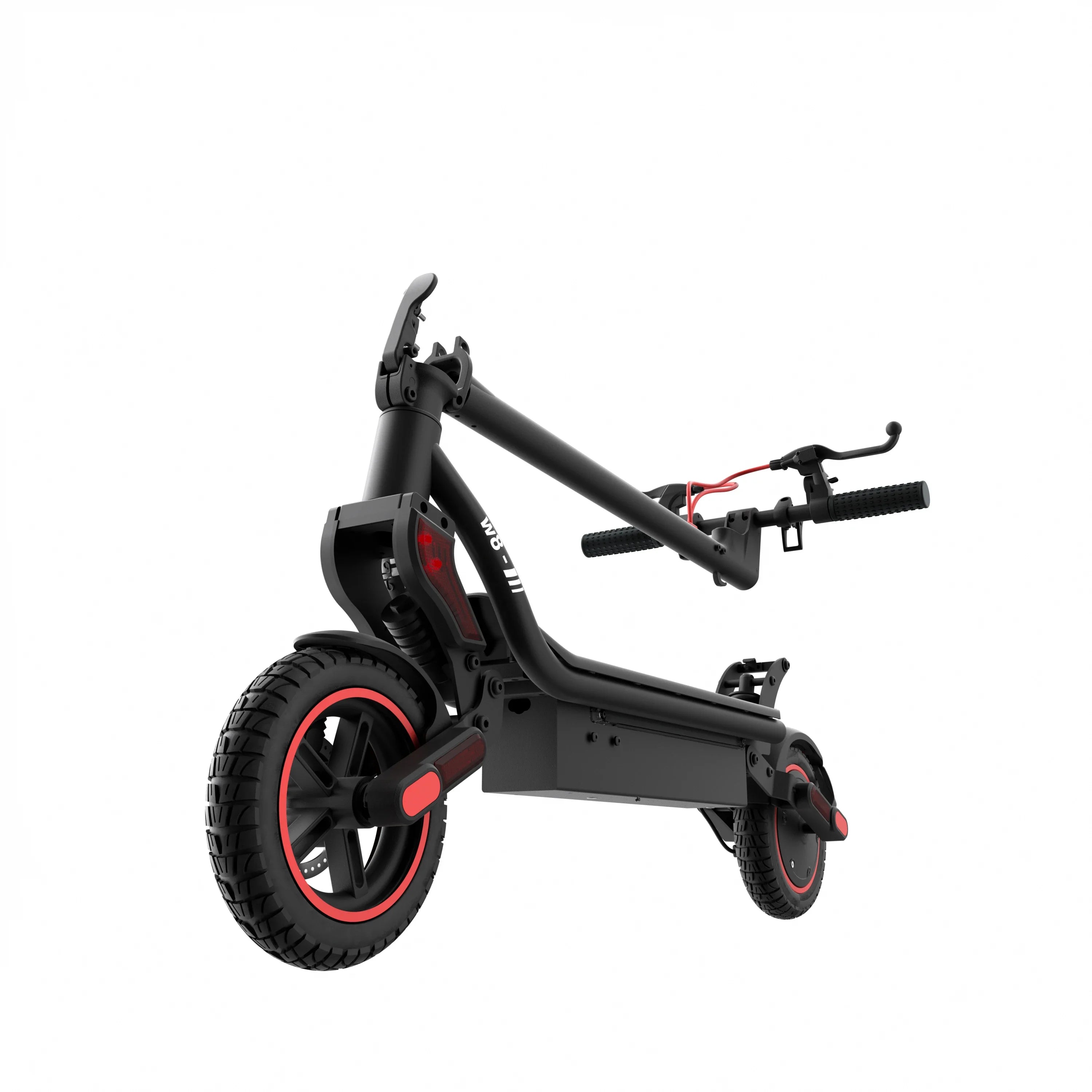 ISCOOTER W8 Adult Electric Scooter 500W Motor E-Scooter 48V10.4AH Battery E-Scooter 9.3 inch Off Road Tire Electric Scooter