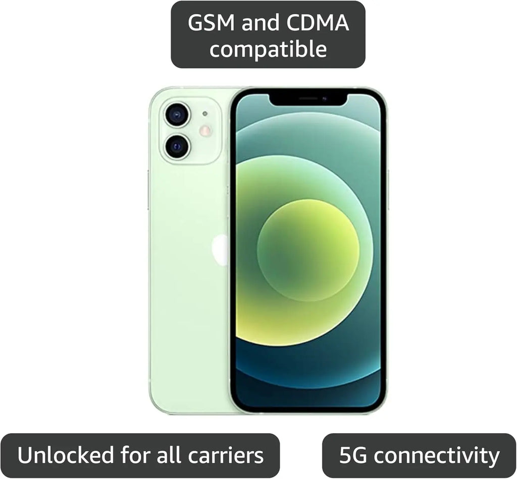 Original Apple iPhone 12 Mini 12Mini  RAM 4GB ROM 64GB/128GB/256GB 1SIM+1eSIM Unlocked Smart Phone