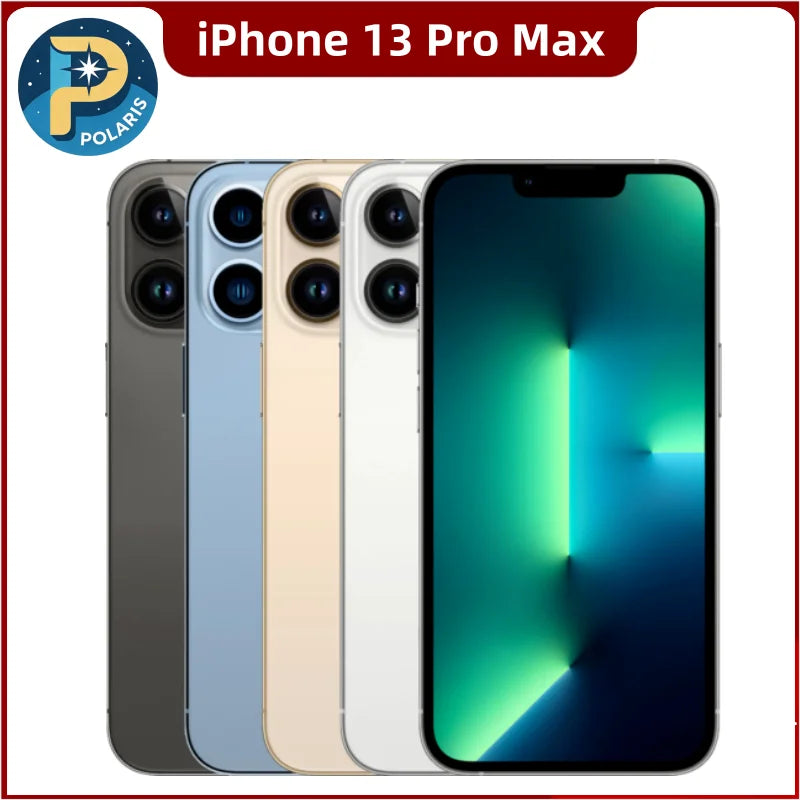 Apple iPhone 13 Pro Max 128GB/256GB/512GB/1TB ROM 6GB RAM Unlocked Cell Phone Supports All Operators