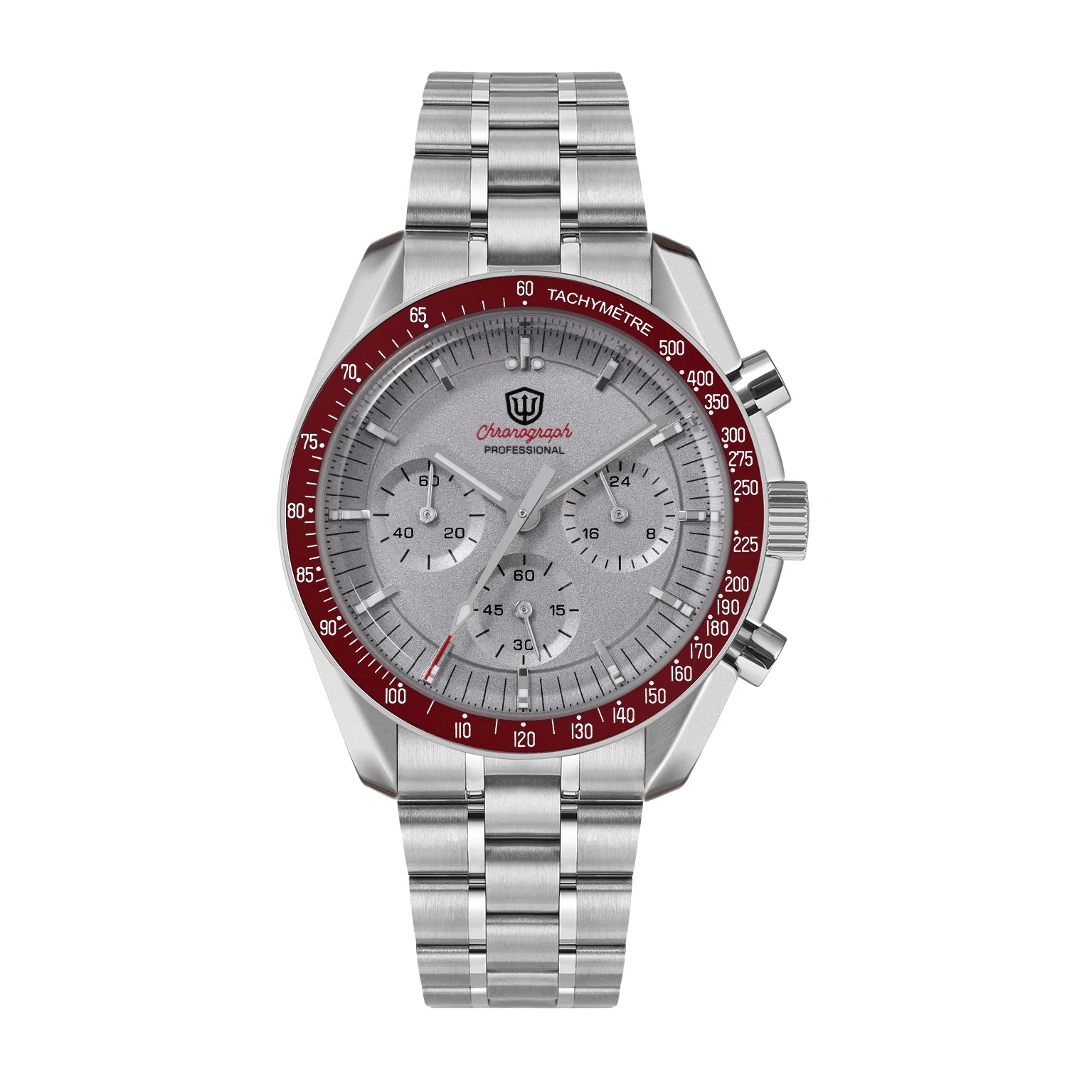 Watchdives New Wd1863 Quartz Men Watch VK63 Chronograph Bubble Sapphire Waterproof 39Mm Steel Top Brand Luxury Business Watch