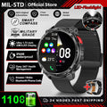 2026 New T-Rex3 Pro 1100mAh Battery Smart Watch GPS path 5ATM Waterproof Sports Run tracker Outdoors Compass Military Smartwatch