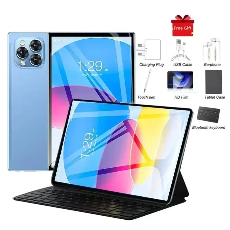 2025 NEW Pad 15 Pro Tablet Android 14 22GB+2TB 20000mAh Snapdragon 888 Original Tablets PC 5G Dual SIM Card WIFI HD 4K Mi Tab