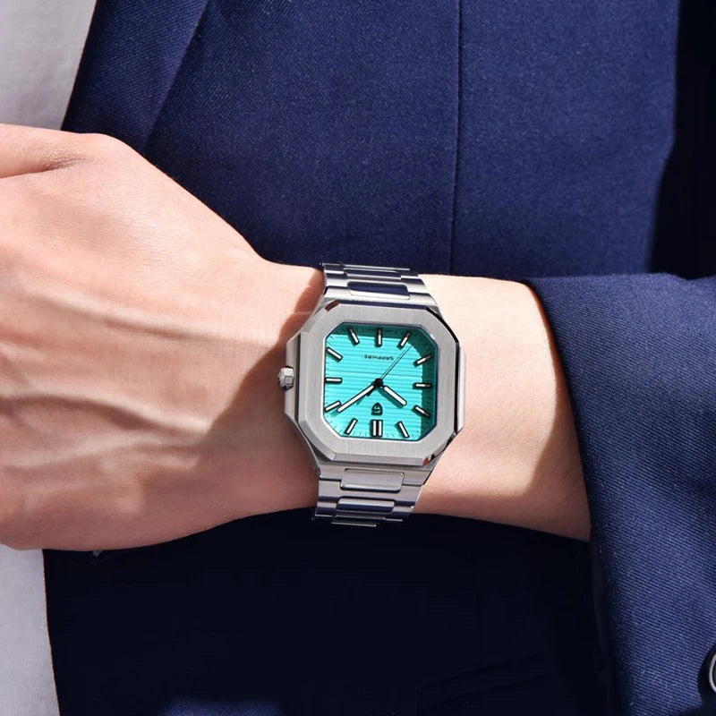 PAGANI DESIGN New Quartz Men's Watch Stainless Steel Sports Waterproof Men Watches Luxury Fashion Sapphire Glass Watch For Men's