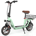 ISCOOTER I12 Adult Electric Scooter 500W Motor E- Scooter 36V7.5AH Battery 12 Inch Road Tire E-Scooter