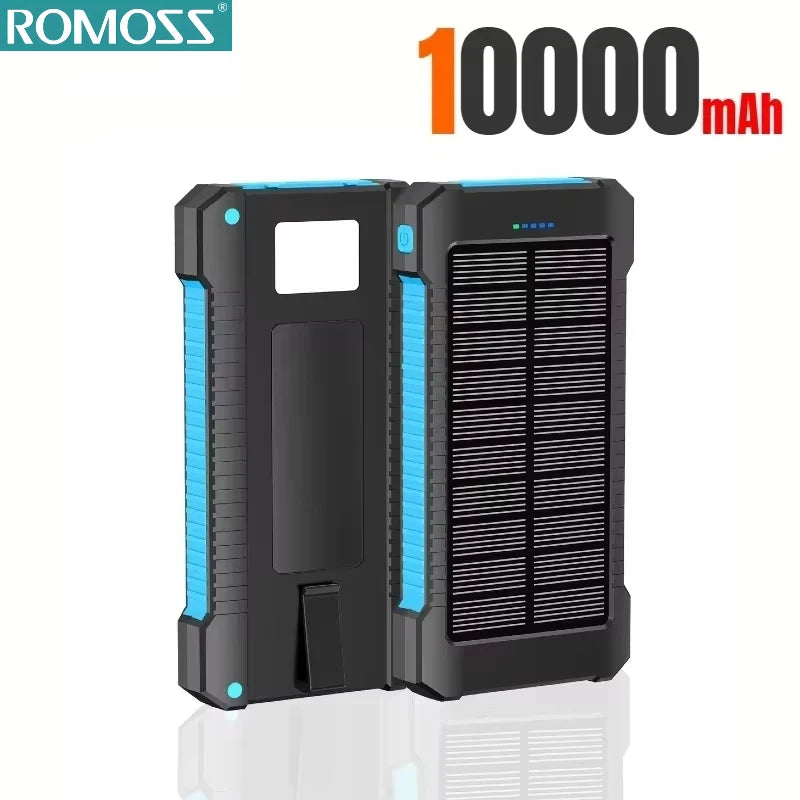 ROMOSS 120W 500000mAh Solar Power Bank Portable Large Capacity Super Fast Charging Outdoor External Battery for iPhone 17/16/15
