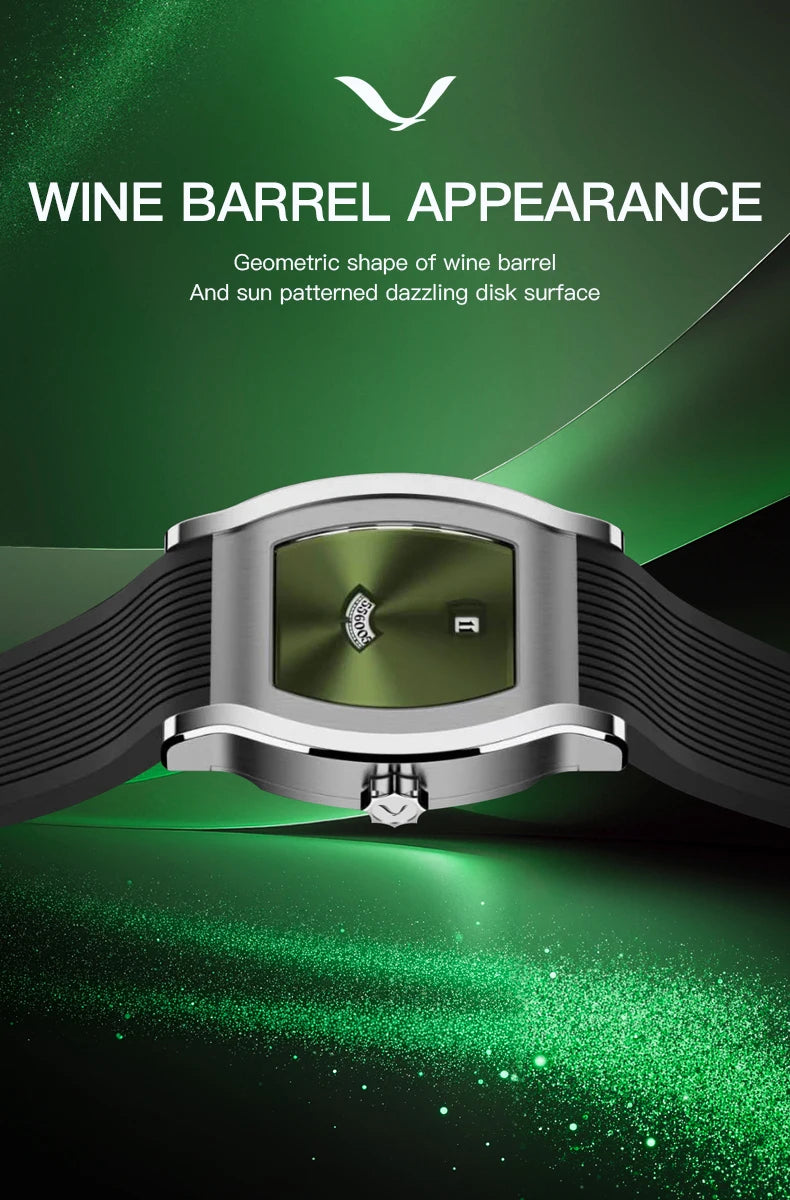 Luxury New Specht & Söhne Jump Hour Automatic Mechanical Men Watch Sapphire Crystal Stainless Steel Wristwatch Reloj Hombre ﻿