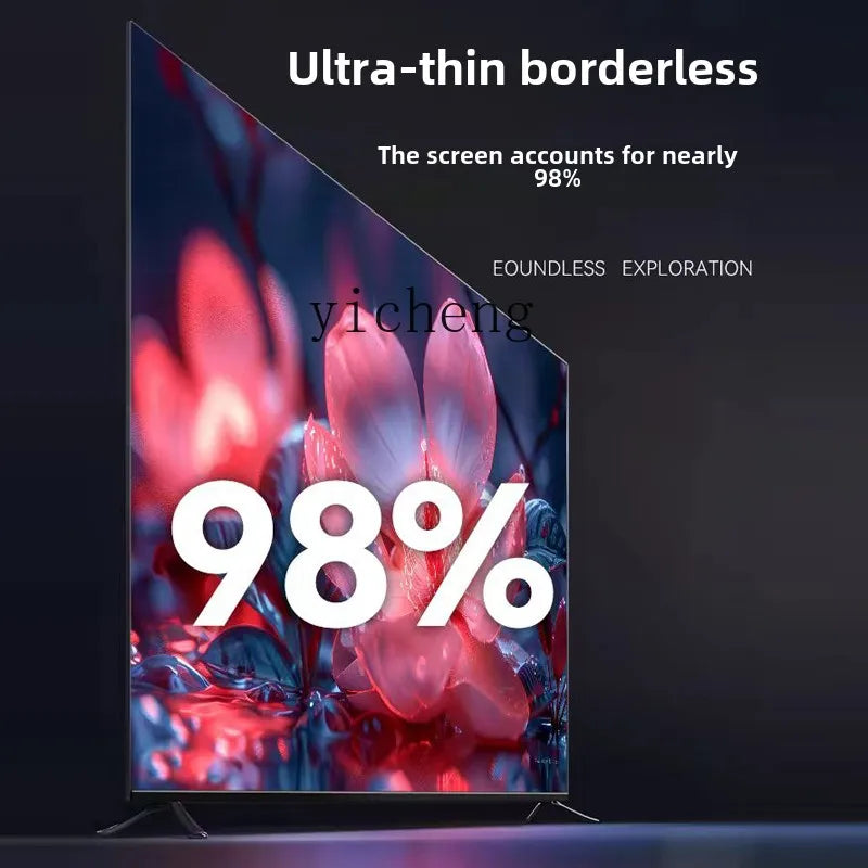 ZC 8K genuine 100 inch 65  75  120 inch ultra-clear ultra-thin intelligent voice Internet Protocol Television